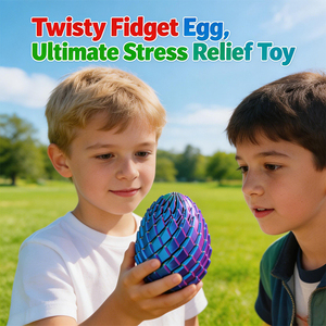3D Printed Spiral Egg Fidget Toy Easter Eggs Easter Toy Egg Relax Anxiety Toy for Kids Easter <b>Basket</b> Stuffer Filler - Product Image 4