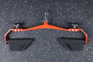 LDH - Gym Lat <strong>Pulldown</strong> Attachments Straight Pull Down Bar Double D Row <strong>Handle</strong> <strong>V</strong>-Shaped Cable Machine Attachment - Product Image 2