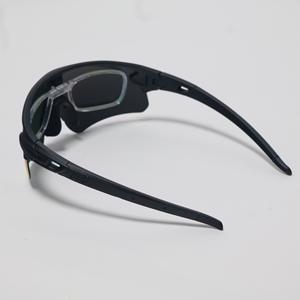 Lunettes de cyclisme KJ-1083P, monture noire en PC, protection UV400, coupe-vent, pour sports de plein air, type 3, pare-soleil - Product Image 3