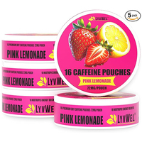 Prix d'usine OEM ODM 100mg sachets énergétiques à la caféine saveurs de fruits à la menthe sachets nootropiques à énergie naturelle gratuite personnalisés