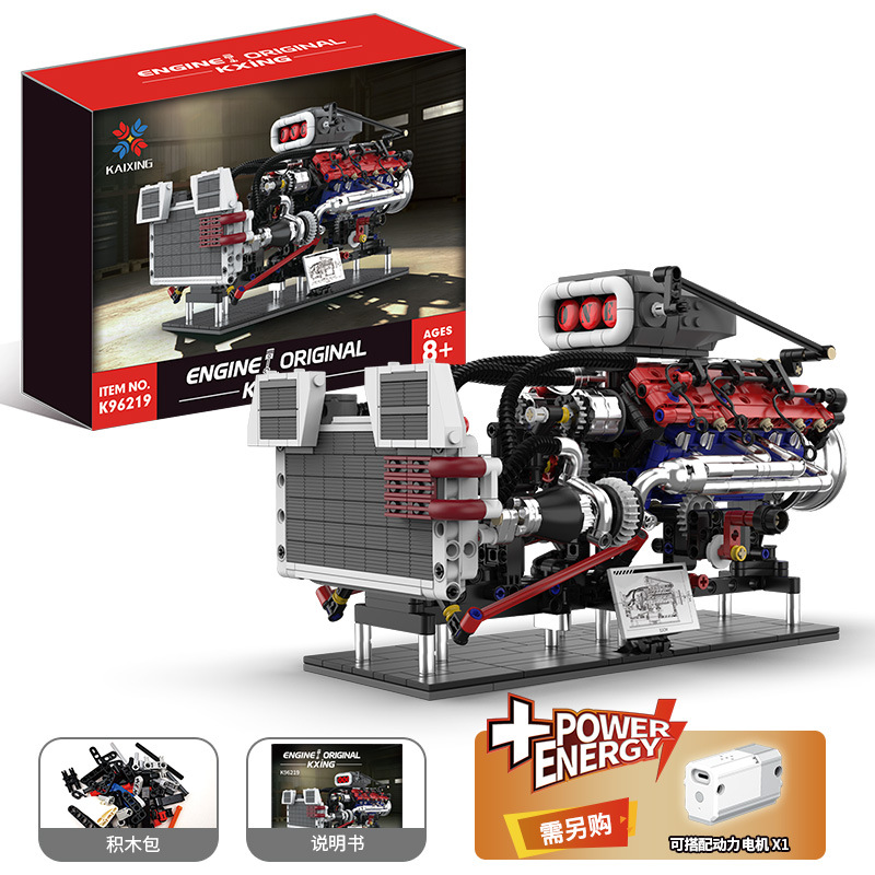 เครื่องยนต์ซูเปอร์ชาร์จสไตล์อเมริกัน-1151 ชิ้น-96219