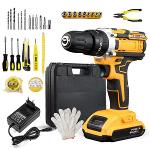 Taladro Eléctrico Profesional DON FELIZ FL-125, Multifuncional, Portátil, Inalámbrico, con Mandril sin Llave de 1/2 Pulgada Variable Reversible - Product Image 4