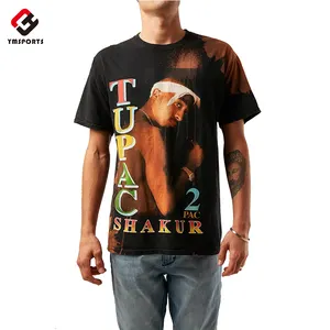 Großhandel Designer T-Shirt Hochwertige Baumwoll haie Digitaldruck Plain Men Bapes T-Shirt