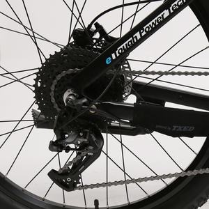 Bicicleta de montaña eléctrica con freno de disco hidráulico TXED, bicicleta de ciudad eléctrica de 27,5 pulgadas con suspensión completa MTB 48V - Product Image 5