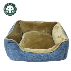 New type 2 Sizes Warm Dog Bed Soft Removable and washable Mats for Small Medium Dog Autumn Winter Pet Beds Dog House Cat Bed