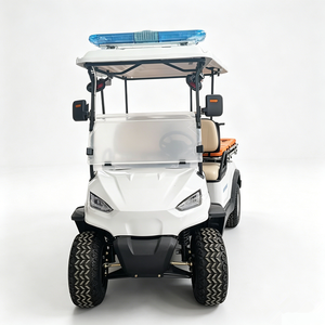 Carrito de Golf Eléctrico de 4 Plazas para Rescate Médico Equipado con Camilla de Transferencia de Pacientes - Product Image 2