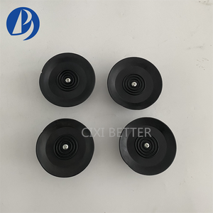 Patins anti-dérapants robustes pour machine à laver avec base en caoutchouc, 4 pièces, ronds - Product Image 3