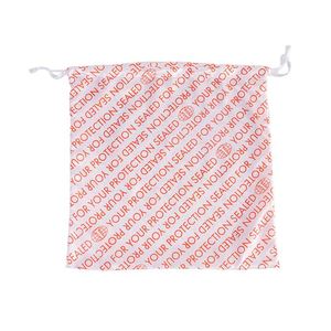 Sac à main en satin de soie à cordon de serrage de grande capacité avec logo personnalisé, sac anti-poussière pour emballage - Product Image 4