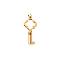 CYNYA-Cinta de acero inoxidable para llave, accesorio DIY, chapado en PVD, retención de color dorado de 18 quilates para mujer