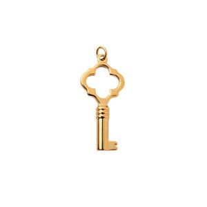 Cynya New Thép Không Gỉ <span class=keywords><strong>Key</strong></span> Tape Quyến Rũ DIY Phụ Kiện PVD Mạ 18K Vàng Duy Giữ Màu Cho Phụ Nữ - Product Image 5