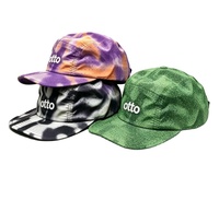 Casquette de camping à 5 panneaux, personnalisez votre propre casquette non structurée, imperméable, respirante, portable, pour la course à pied, avec protection contre la foudre, unisexe