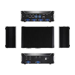 Mini PC industriel sans ventilateur Intel Core 10e génération i3 i5 i7, double LAN Gigabit, 10 USB, 6 ports série RS232, alimentation 12/24V - Product Image 1