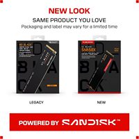 Baru untuk BLACK 2TB SN850X NVMe Internal Gaming SSD Gen4 PCIe M.2 2280 SATA 7300 MB/s Kecepatan Baca/Tulis 5400-7200 RPM