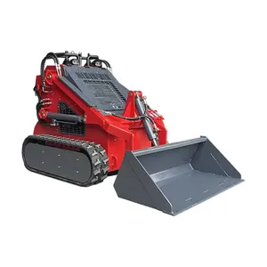 Stand Op Mini Track Loader Hot Verkoop Landscaping Machine Goedkope Mini Skid Stuur Loader Te Koop