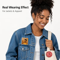 Écussons brodés personnalisés pour filles noires, badges reine de la mélanine à thermocoller pour vêtements DIY, prêts à être expédiés en gros