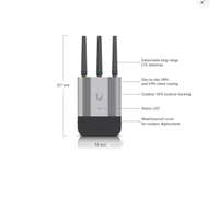 Routeur cellulaire industriel Ubiquiti UniFi UMR-Industrial 4G LTE de qualité industrielle, gestion à distance du réseau UniFi