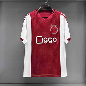 252625 阿贾克斯球衣主场球迷运动休闲短袖训练足球上衣定制 - Product Image 2
