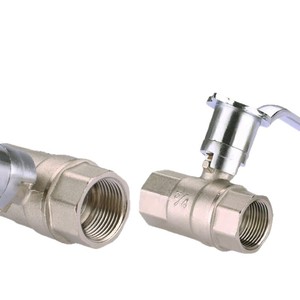 Válvula de gas Huihong de 3/4 pulgadas con rosca interna y control de perilla para estufa de cocina, fácil de operar - Product Image 1