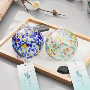 Hand Made Colorful Glass Wind Chimes For Wholesale