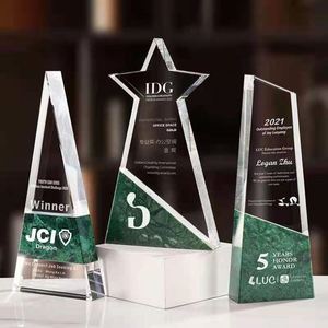 Trofeos y Premios de Cristal Personalizados al por Mayor en Guangzhou, Placa de Mármol en Blanco para Premios - Product Image 2