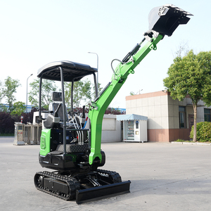 Mini-excavatrice de 1,2 tonne à chenilles, neuve, à entraînement hydraulique, pour jardin, prix usine, certifiée CE - Product Image 4