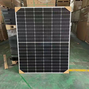 Panneau solaire monocristallin demi-cellule 360W 370W 375W 156,75mmx156,75mm Module photovoltaïque de qualité A pour installation sur toiture - Product Image 1
