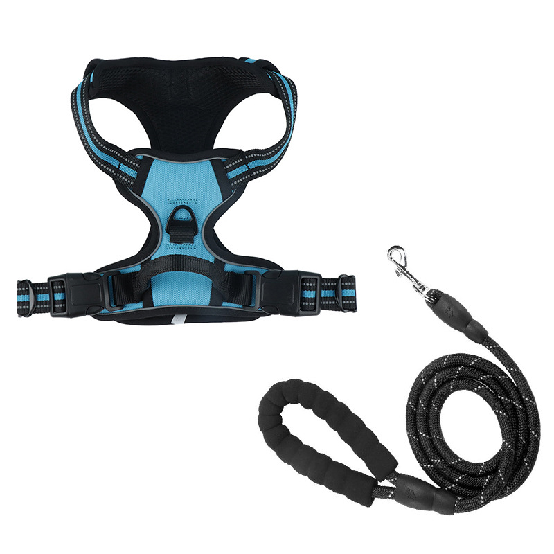 Gilet rond réfléchissant bleu 1,5 m