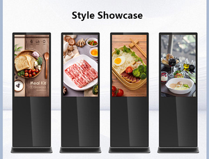 50 Inch Interactive Digital <b>Signage</b> LCD Advertising Player Stand-mounted Totem Retail Store Exhibition Hall Welcome Display - Product Image 3