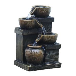 Nouvelle série de Table de Table à circulation d'eau, ornements décoratifs, modèle USB, petite fontaine de chute d'eau en résine pour l'intérieur, 2023 - Product Image 3