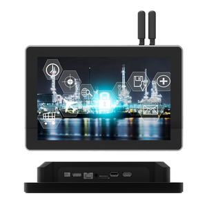 Ip65 không thấm nước không quạt công nghiệp PC 1000 nits độ sáng cao 10.1 inch <span class=keywords><strong>Linux</strong></span> Win 10 nhúng cảm ứng công nghiệp panel màn hình PC - Product Image 1