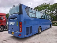 Autocar de tourisme d'occasion Kinglong XMQ6125, 54 places, année 2017, moteur Weichai 336HP Euro V Diesel, suspension pneumatique, retardateur