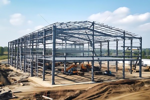 Bâtiments en structure <span class=keywords><strong>d</strong></span>'acier préfabriquée lourde, entrepôts <span class=keywords><strong>d</strong></span>'usine à grande portée, ateliers, services de cintrage à vendre, fabricants chinois - Product Image 6