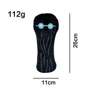 Nuovo gioco figura porte peluche giocattolo porte Creative Horror bambole ripiene porte dei cartoni animati peluche marrone giocattoli spaventosi - Product Image 3