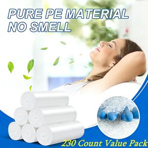 ถุงขยะแบบเสื้อยืด ถุงหิ้ว HDPE ถุงพลาสติกแบบใช้แล้วทิ้งสำหรับซุปเปอร์มาร์เก็ต ร้านขายของชำ และใช้ในครัวเรือน ขายส่ง - Product Image 4