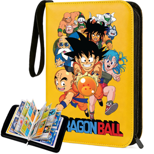 Álbum de Tarjetas de <span class=keywords><strong>Dragon</strong></span> <span class=keywords><strong>Ball</strong></span> Z, 400 Piezas, Gran Capacidad, con Cierre, Protector de Tarjetas de Juego - Product Image 3