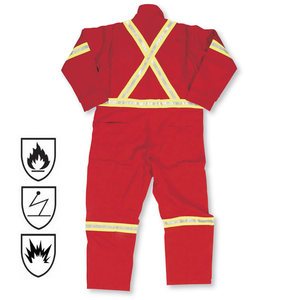 Extreme Protect X Back Reflective Nomex IIIA FRC <strong>FR</strong> Flame <strong>FR</strong> Retardant Fire Resistant <strong>Clothing</strong> - Product Image 2