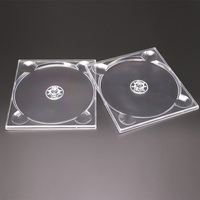 SUNSHING Plateaux vierges de haute qualité pour supports multimédias, plateaux numériques simples ou doubles pour DVD, vente en gros, plateaux numériques minces et transparents pour CD/DVD/Blu-ray