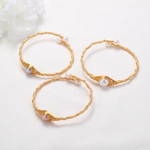 Bracelet en perles baroques Zhuji Tamsui pour femmes, fait à la main, haut de gamme, ouverture enveloppée, nouvelle perle authentique - Product Image 3