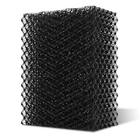 Coussin de refroidissement en plastique haute performance, rideau évaporatif à faible entretien pour la ventilation des poulaillers et des élevages