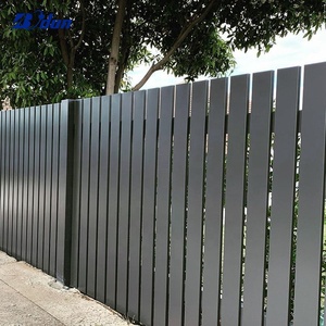 Clôture de sécurité <span class=keywords><strong>verticale</strong></span> Bodun en aluminium de haute qualité pour jardin, avec lames décoratives et poteaux, idéale pour <span class=keywords><strong>portail</strong></span>. - Product Image 4