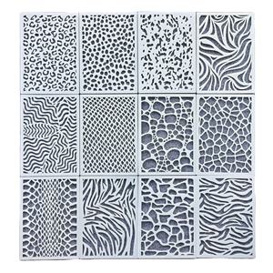 Graffiti imprimé léopard, pochoirs de superposition, peinture murale, Scrapbook, coloriage, gaufrage, <span class=keywords><strong>Album</strong></span>, modèle de décoration - Product Image 1