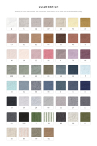 Bộ ga trải giường 100% lanh tự nhiên, phong cách rustic, đạt chuẩn Oeko-tex, thân thiện với môi trường, chất liệu lanh nguyên chất, đóng bằng dây buộc, dùng cho nhà ở, khách sạn, kích thước đôi và đơn. - Product Image 5