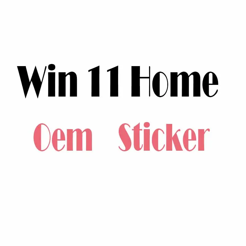 Venta al por mayor Win 11 Home OEM sticker 100% activación en línea Win 11 Home sticker Win 11 sticker Win 11 Sticker de buena calidad por FedEx