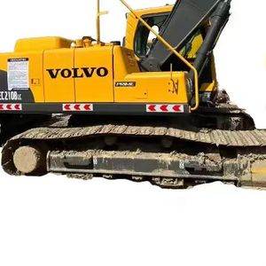 Excavadora sobre orugas Volvo de 21 toneladas usada Caterpillar Mini modelo excelente rendimiento bomba de motor Cat barata núcleo de engranaje de Motor - Product Image 1