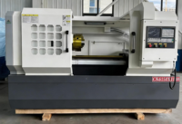 Tour CNC horizontal à lit plat CK6150 de haute précision et haute précision, à broche unique, moyenne capacité, GSK Chine