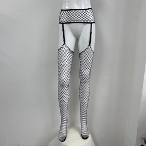 <span class=keywords><strong>Medias</strong></span> de red sexis para mujer, ligas, ligas elásticas <span class=keywords><strong>y</strong></span> <span class=keywords><strong>medias</strong></span> hasta la rodilla - Product Image 1
