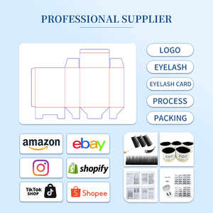 Kit d'extension de cils fait main, logo personnalisé, cils synthétiques réutilisables auto-adhésifs, volume, faux cils <span class=keywords><strong>6</strong></span> rangées, épaisseur 0,07 mm - Product Image 6