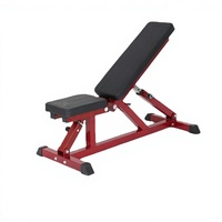 Banc Abdominal Pliable Multifonction Personnalisable (Plateforme d'Exercices Abdominaux) pour Entraînements à Domicile, Banc de Musculation pour Sit-ups et Haltères, Chaise de Fitness