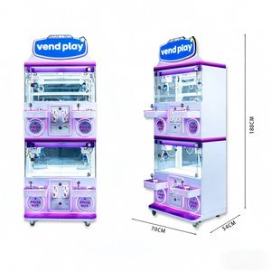 ماكينة مخلب الألعاب بتصميم لطيف، سعر تنافسي، ماكينة ألعاب أركيد صغيرة لـ 4 لاعبين، لالتقاط الجوائز - Product Image 1