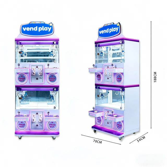 Competitive Price Claw Machine Cute Design Single 4 Player Toy Hunt Gripping Arcade Mini Crane Claw Machine Win Prize